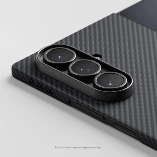Petaka Case For Samsung Z Fold 7 - Black/Grey